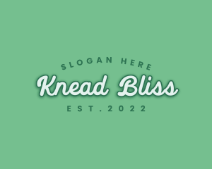 Generic Green Cursive logo design