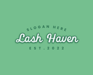 Generic Green Cursive logo design