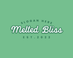 Generic Green Cursive logo design