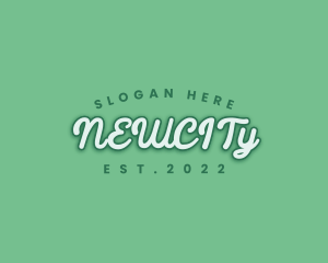 Generic Green Cursive logo design