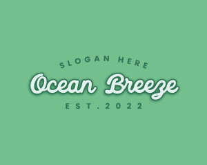 Generic Green Cursive logo design