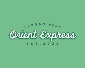 Generic Green Cursive logo design