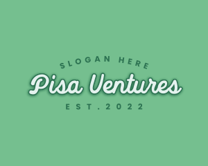 Generic Green Cursive logo design