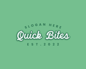 Generic Green Cursive logo design