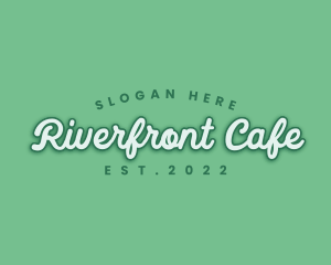 Generic Green Cursive logo design