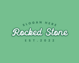 Generic Green Cursive logo design