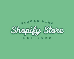 Generic Green Cursive logo design