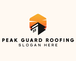 Roofing - Home Roofing Property logo design