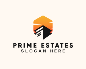 Property - Home Roofing Property logo design