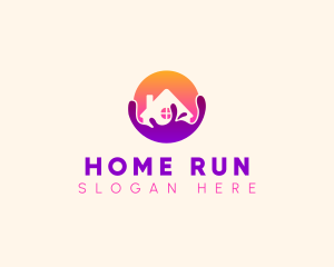 Paint House Home logo design