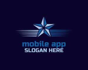 Shape - Geometric Star Line logo design
