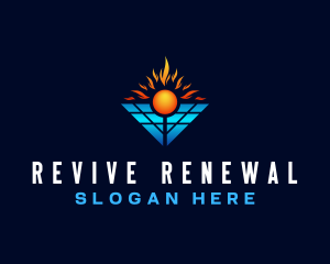 Solar Energy Panel logo design