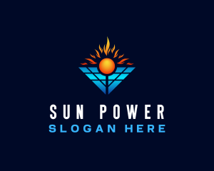 Solar - Solar Energy Panel logo design