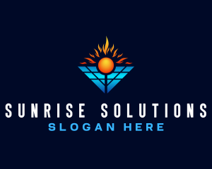 Solar Energy Panel logo design