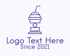 Snack - Purple Beverage Cooler logo design
