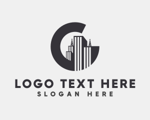 Commerical - City Building Letter G logo design