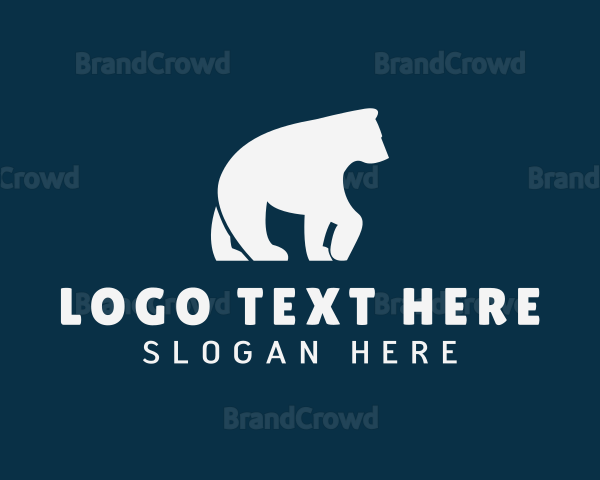 Polar Bear Animal Logo