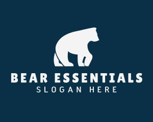 Bear - Polar Bear Animal logo design