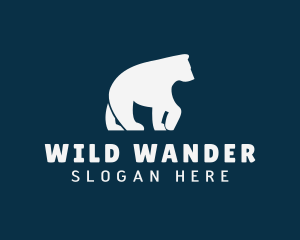 Polar Bear Animal logo design