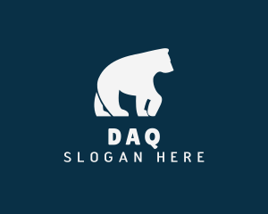Wildlife - Polar Bear Animal logo design