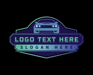 Sports Car - Car Garage Vehicle logo design