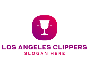Cafe - Wine Glass Winery logo design
