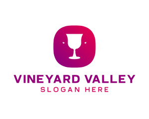 Winery - Wine Glass Winery logo design