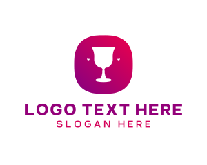 Wine Glass Winery Logo