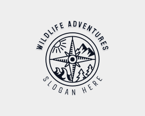 Mountain Exploration Tour logo design