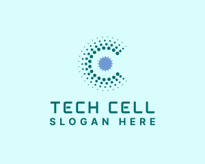 Cellular - Medical Tech Letter C logo design