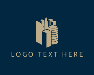 Architecture - Luxury Metropolis Property logo design
