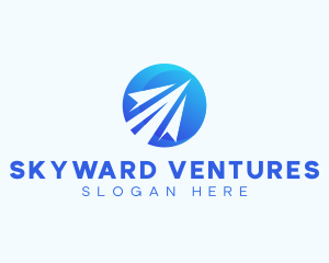 Soar - Airplane Flight Travel logo design