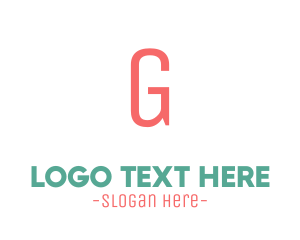 Letter G - Coral Letter G logo design