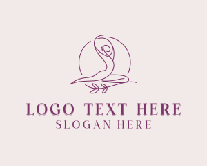 Mindfulness - Yoga Spiritual Healing logo design