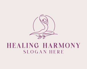 Yoga Spiritual Healing logo design