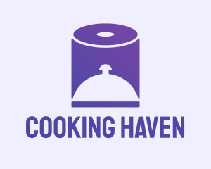 Kitchen - Food Kitchen Towel logo design