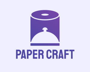 Cloche Paper Towel logo design