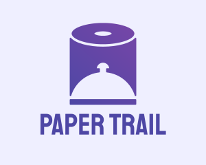 Cloche Paper Towel logo design