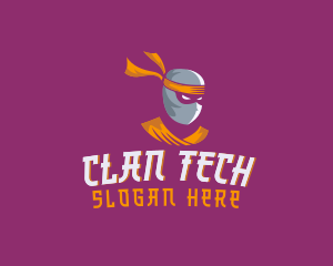 Clan - Ninja Mercenary Clan logo design