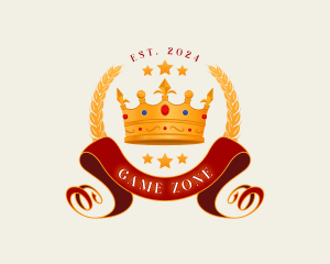 Luxury King Crown Logo