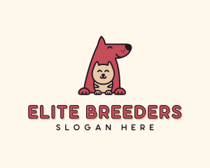 Dog Cat Animal Shelter logo design