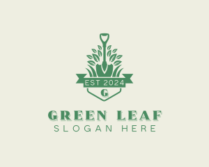 Shovel Grass Landscaping logo design