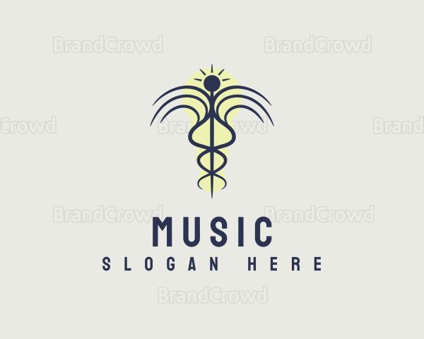 Caduceus Medical Medicine Logo