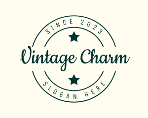 Old School - Cool Business Badge logo design