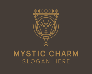 Talisman - Eye Enchantment Spell logo design