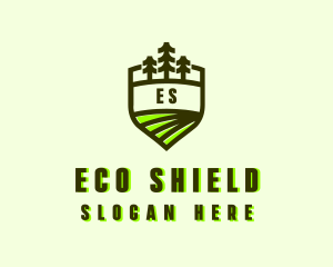 Pine Tree Shield  logo design