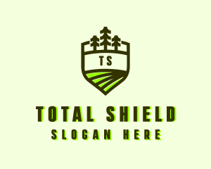 Pine Tree Shield  logo design