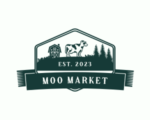 Cow Ranch Farm logo design