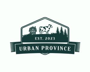 Province - Cow Ranch Farm logo design