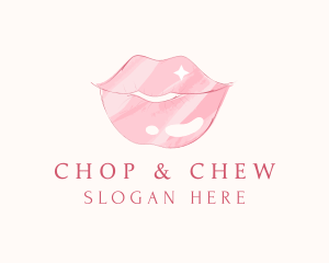 Cosmetics Lip Gloss Logo
